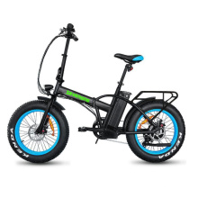 Bicicleta elétrica dobrável pneu gorduroso Bafang Hub Motor City com células Samsung